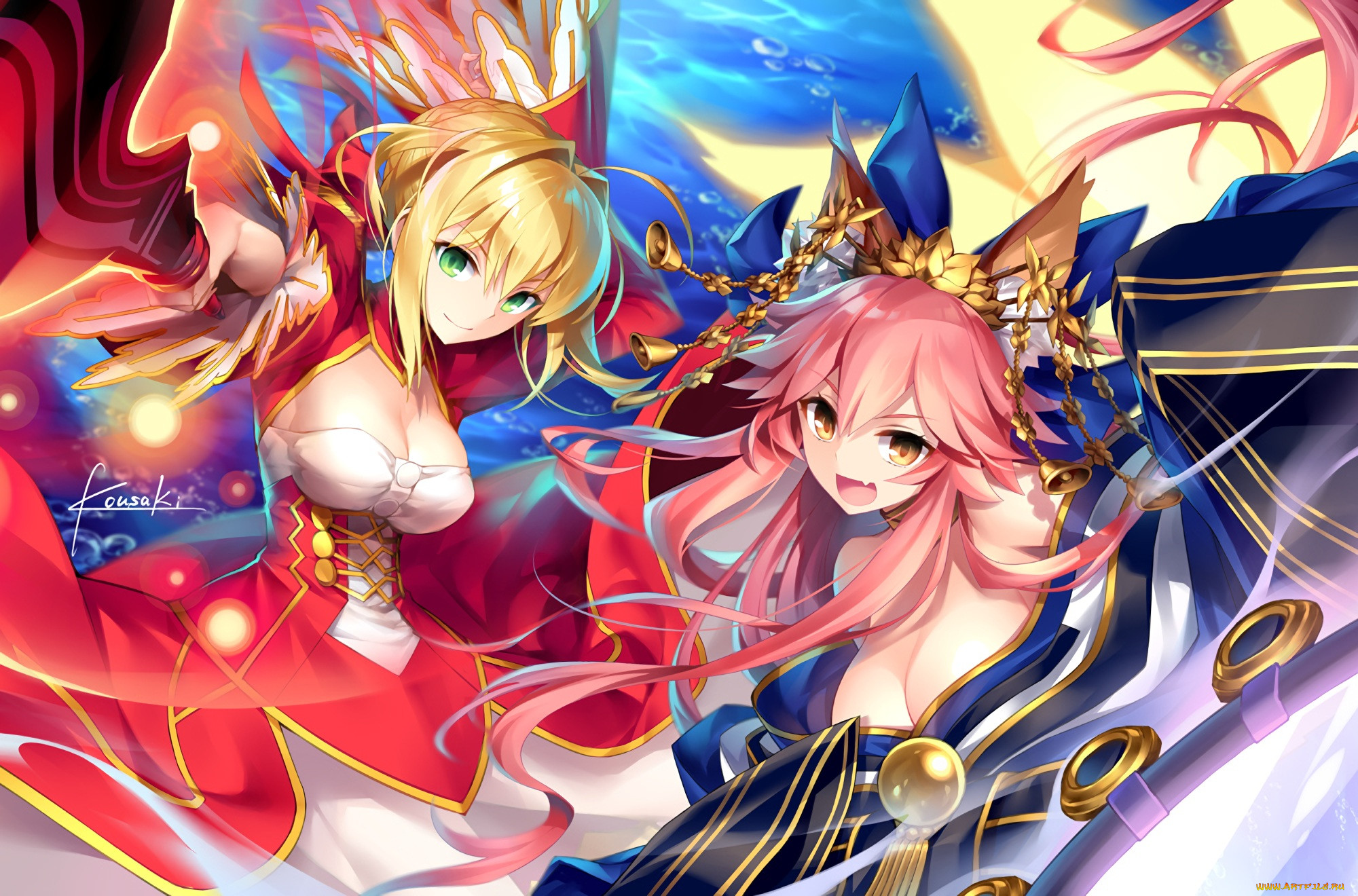 , fate, stay night, extra